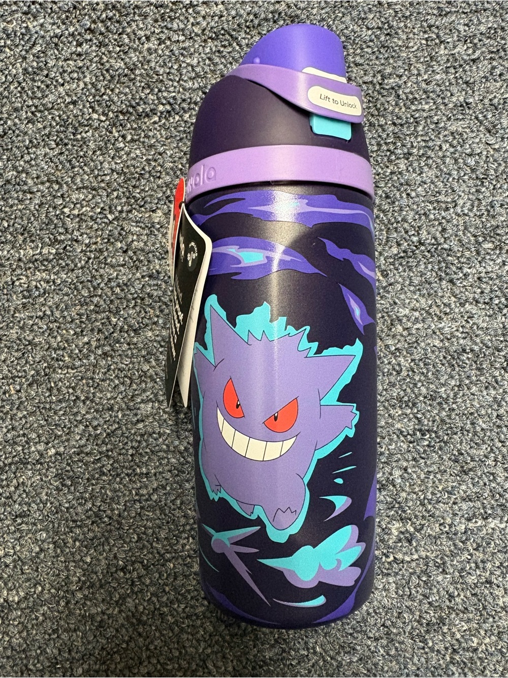 New Owala Gengar Pokemon X Limited Edition Stainless Steel Water Bottle